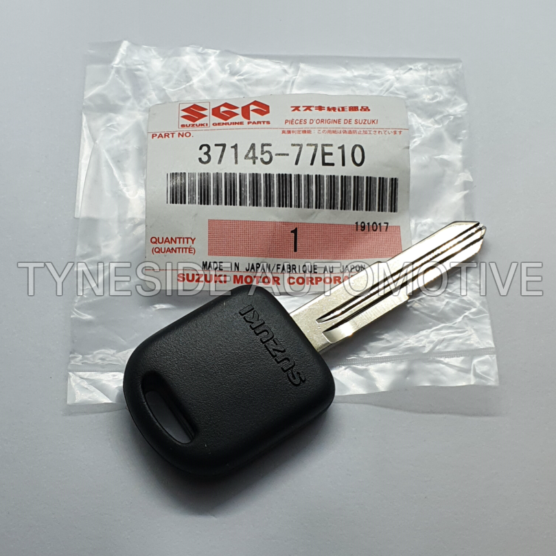 Genuine Suzuki Transponder Key - 3714577E10