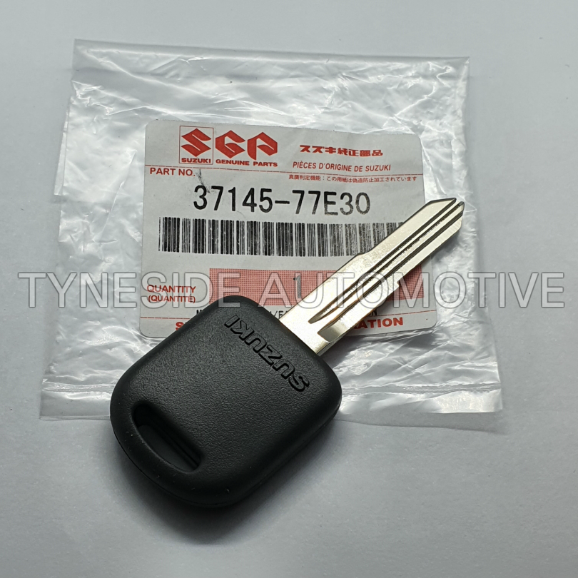 Genuine Suzuki Transponder Key - 3714577E30
