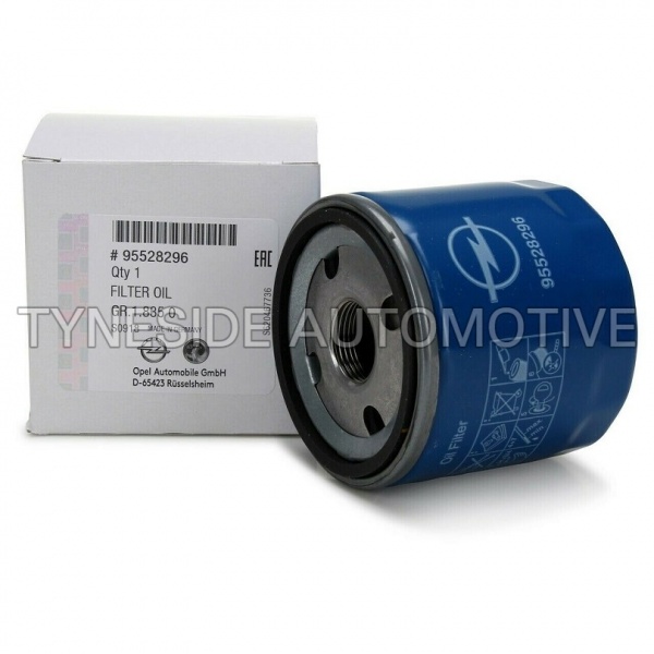 Genuine Opel / Vauxhall Oil Filter - 95528296