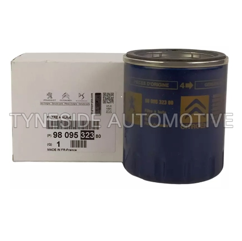 Genuine Citroen / Peugeot Oil Filter (2.0 HDI Blue) - 9809532380