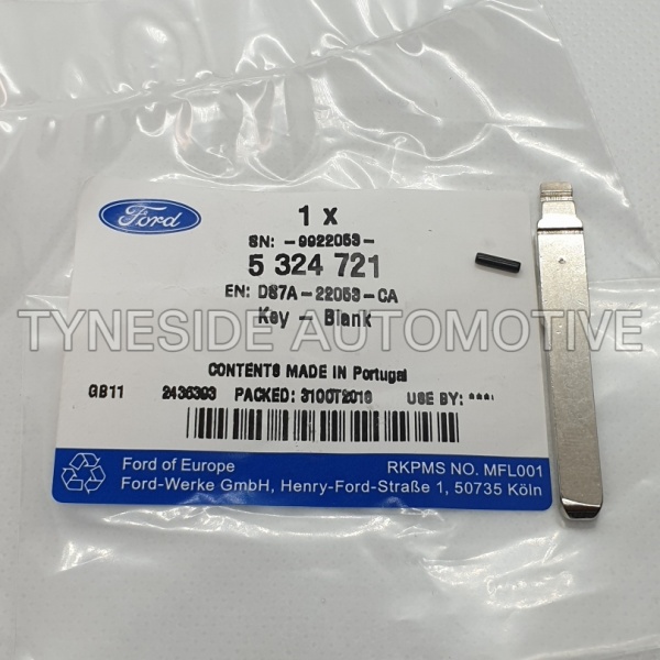 Genuine Ford Key Blade Insert - 2177786