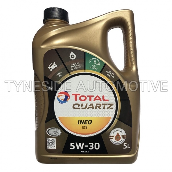 Total Quartz Ineo ECS 5w30 Engine Oil (5L) - PPR45